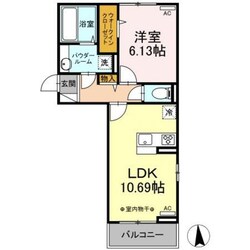 エクシブ前橋の物件間取画像